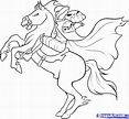 Sleepy Hollow Coloring Legend Pages Template Sketch Coloring Page