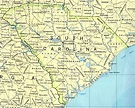 Mapa del Estado de Carolina del Sur, Estados Unidos - mapa.owje.com