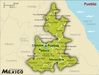 Mapa de Puebla