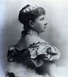 Princess Marie Alexandrine of Saxe Weimar Eisenach, wearing a kokoshnic ...