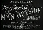 Quota Quickie - a Movie Review blog: The Man Outside (1933)