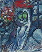Marc Chagall (1887-1985) , Les amoureux au visage vert | Christie's
