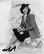 Actress Gail Patrick in a suit designed by the great Edith Head