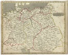 Antique Map of Germany by Walker (c.1820)