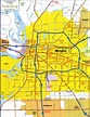 Memphis TN city map.Free printable detailed map of Memphis city Tennessee