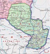 巴拉圭地图中文版 - 巴拉圭地图 - 地理教师网