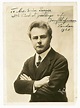 Hofmann, Josef, Pianist und Komponist (1876-1957).