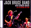Jack Bruce Band,Ginger Baker ジャック・ブルース/NY,USA 1989