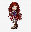 Bratz 10th Anniversary , Png Download - Bratz Red Hair Doll ...