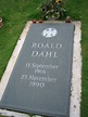 Roald Dahl's grave - Great Missendon | Famous tombstones, Roald dahl ...