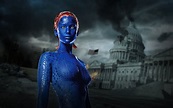 Mystique Played By Jennifer Lawrence Wallpaper and Background Image ...