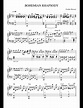 Bohemian Rhapsody - Freddy Mercury sheet music for Piano download free ...