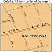 New Hyde Park New York Street Map 3650397