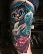 45 Fotos de Tatuagens do Gato da Alice no País das Maravilhas