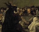 Lienzo Tela El Aquelarre Francisco Goya 1823 50 X 150 Cm - $ 2,200.00 ...