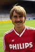 Ivan Nielsen during the team presentation of PSV in 1986 in ...