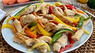 Salteado de Pollo con Verduras, Fácil, Rápido y Delicioso!! - YouTube