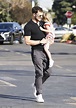 Jamie Dornan grabs an ice cream with daughter Dulcie in LA