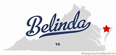Map of Belinda, VA, Virginia