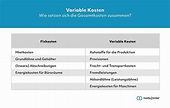 Was sind variable Kosten? | Lexikon