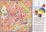 Mapas Detallados de Érfurt para Descargar Gratis e Imprimir