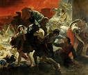 The Last Day of Pompeii, Detail No.3 Painting by Karl Bryullov