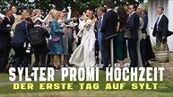 Die Sylter Promi Hochzeit. Zusammenfassung des ersten Tages. - YouTube