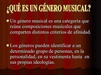 generos musicales