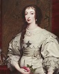 Queen Henrietta Maria, portrait by Henry Bone done in 1828 (Royal ...