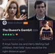 Ethan Colburn The Queen's Gambit 2020 Watched Nov 7, 2020 If Anya ...