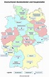 Bundesländer in Deutschland: 16 Bundesländer & Hauptstädte (+ Karte)