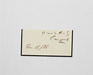 An Original Letter Base Hand Written and Signed By Politician Francis ...