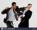 Three Business People Fighting Stock Photos & Three Business People ...