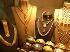 Joyas de oro - Gran Bazaar, Estambul / Gold jewelry - Grand Bazaar ...
