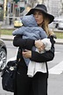 Elisabetta Canalis showers baby daughter Skylar with affection | Daily ...