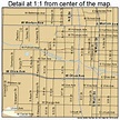 Porterville California Street Map 0658240