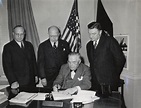 Wisconsin Governor Julius P. Heil Hands Over War Bonds | Photograph ...