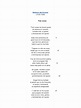 Poema TRES COSAS PDF | PDF