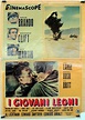 "I GIOVANI LEONI" MOVIE POSTER - "THE YOUNG LIONS" MOVIE POSTER