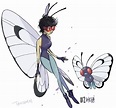 Tamtamdi, un artista, personifica a las creaturas Pokémon
