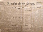 Old news — German-language paper returning to Lincoln after 110 years ...