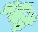 Ulster Ireland Map