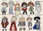 Hamlet characters by Tr0n1ka on DeviantArt
