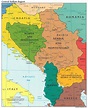Übersichtskarte Balkan (Politische Karte) : Weltkarte.com - Karten und ...