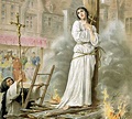 Juana de Arco o Santos en la hoguera: una vieja costumbre de Roma.