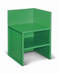 A DONALD JUDD (1928-1994) PAINTED ALUMINIUM CORNER 'N. 46' CHAIR ...