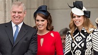 Who are Prince Andrew's daughters?