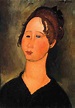 Femme bourguignonne, 1918 de Amedeo Modigliani (1884-1920, Italy ...