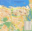 Rostock Map Tourist Map, Restaurant Guide, Cruise Port, Germany Travel ...