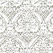 Large Overall Damask Wallpaper Wall Stencil SKU #2734 by Designer ...